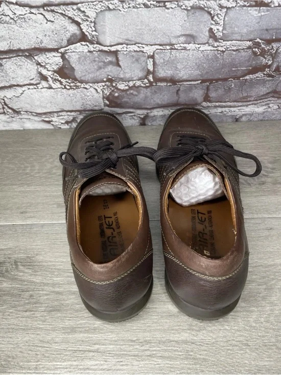 Mephisto Bonito Air-Jet Brown Leather Lace Up Walking Shoes Men’s sz 12M US/45EU - Picture 6 of 14
